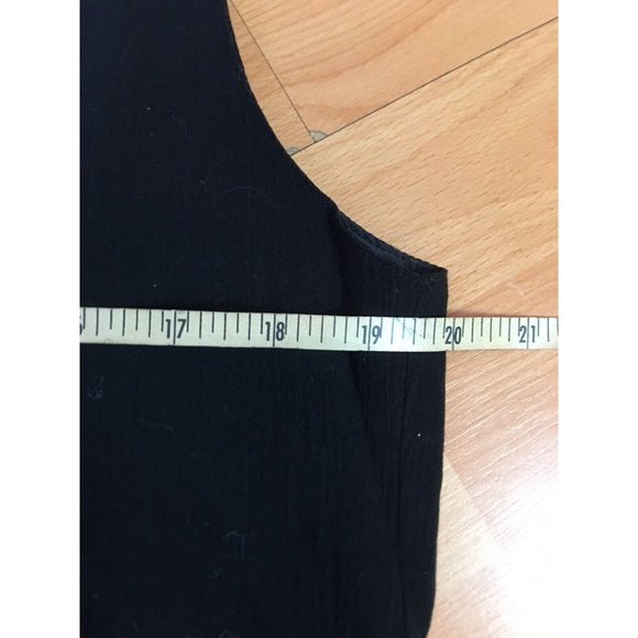 Vintage NAPA VALLEY Woven Vest Black Deco Print Size Medium - Picture 3 of 6